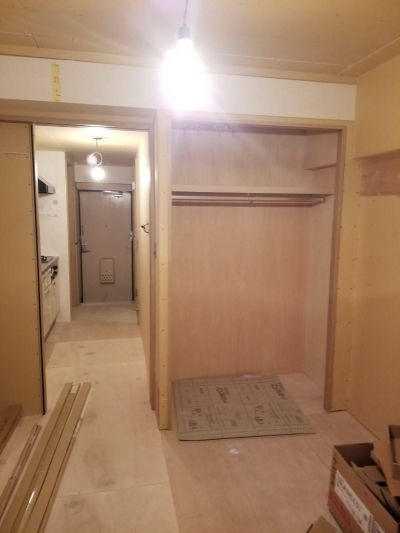 アパート改修工事　ワンルーム